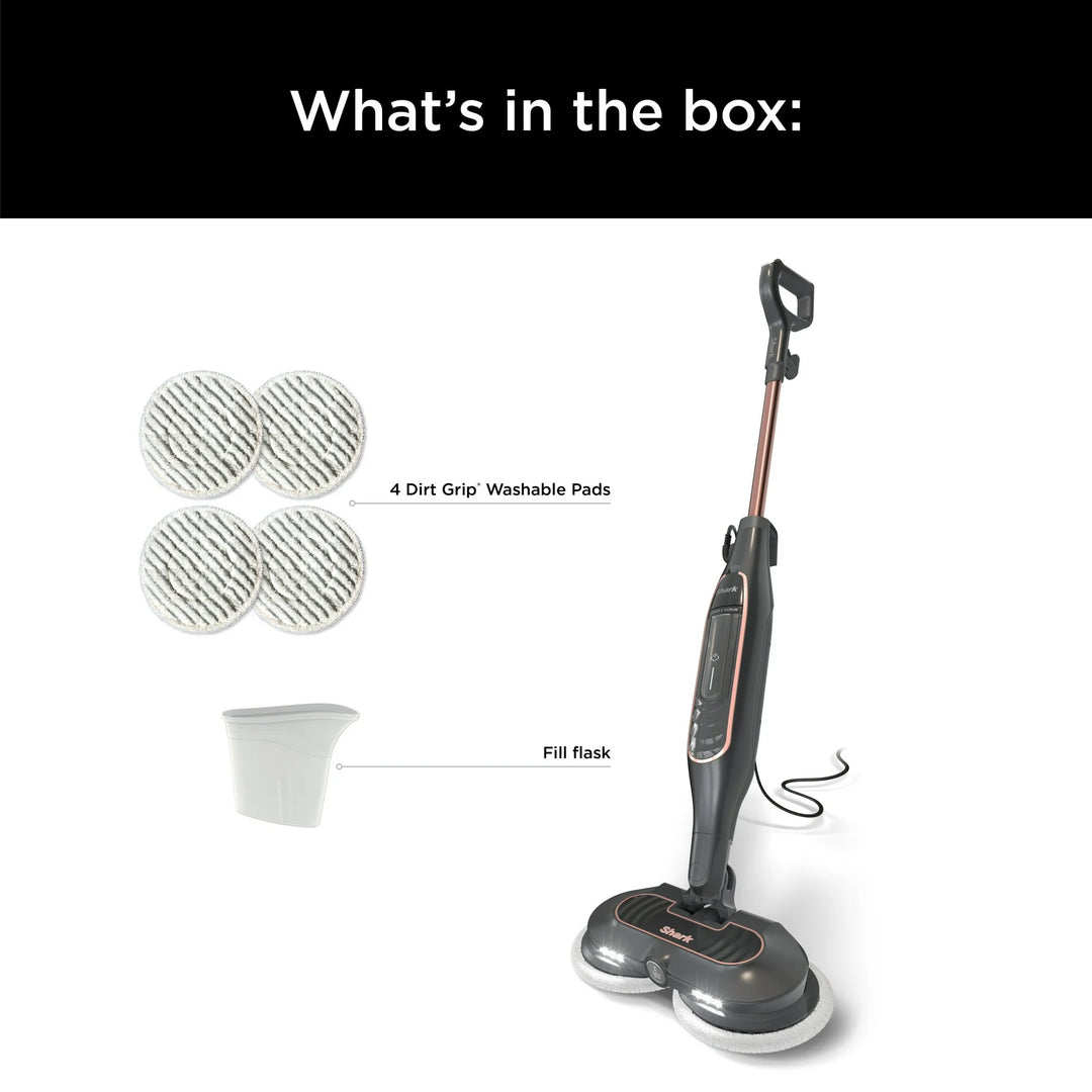 Steam & Scrub with Steam Blaster Technology