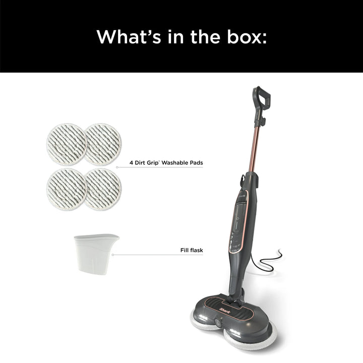 Steam & Scrub with Steam Blaster Technology