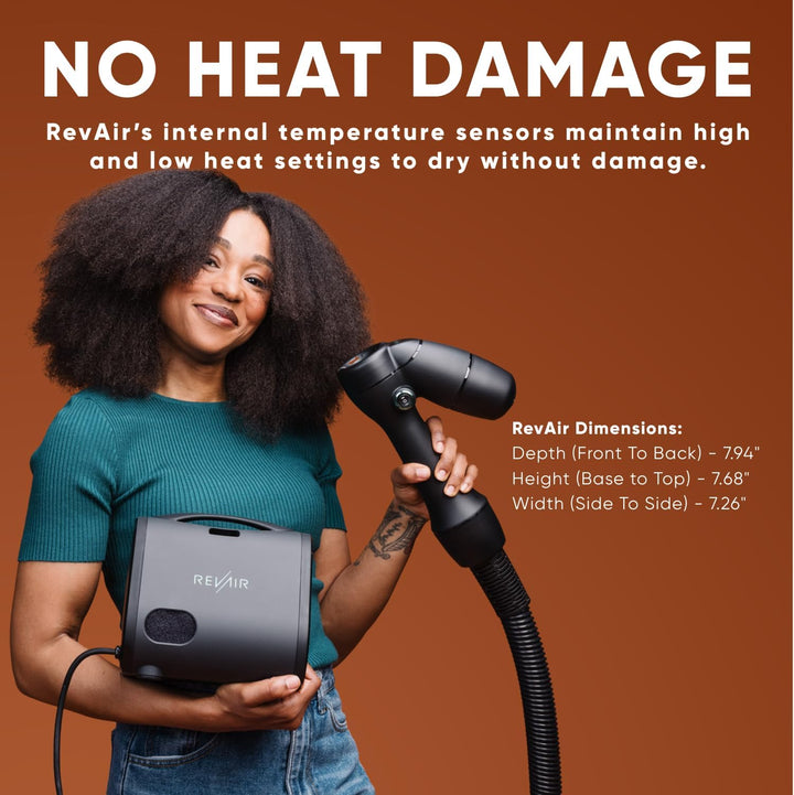 Reverse-Air Hair Dryer