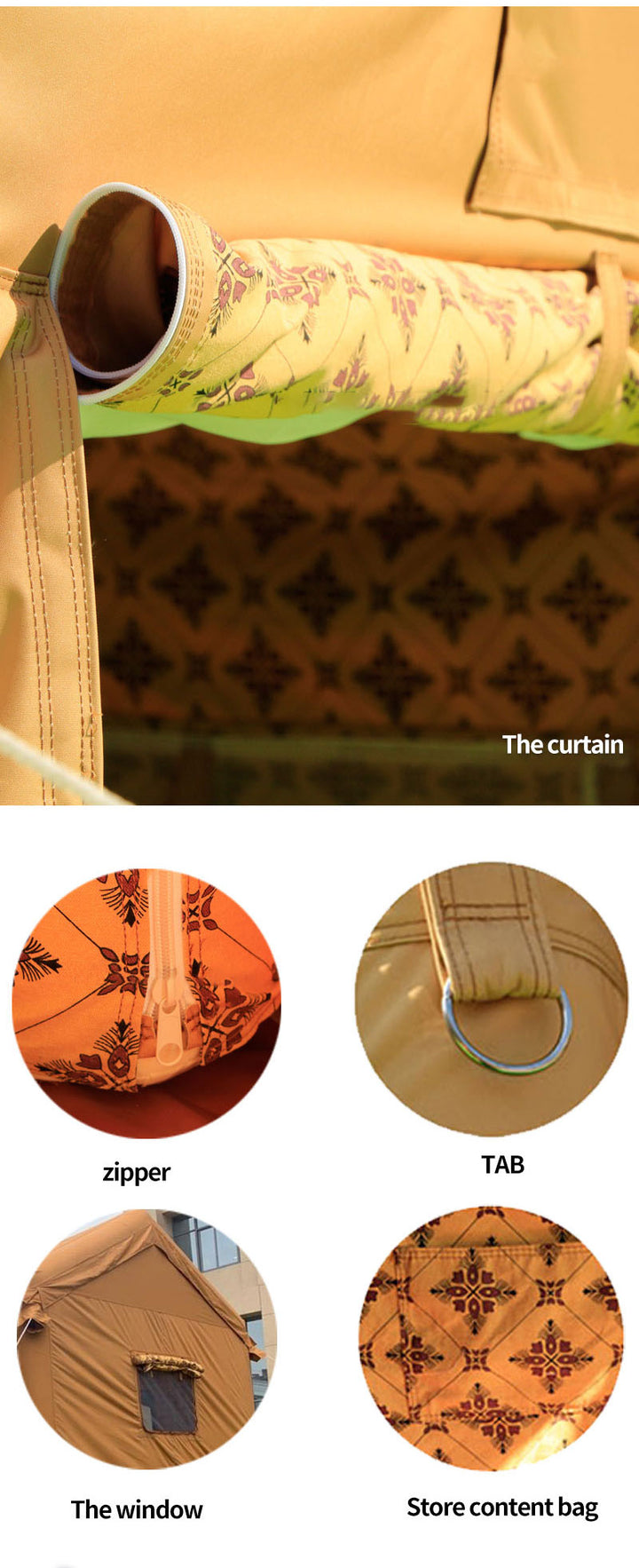 Waterproof Middle East Tent