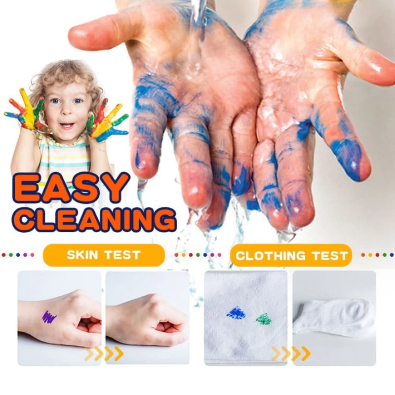 FUNNY FINGER PAINTING KIT