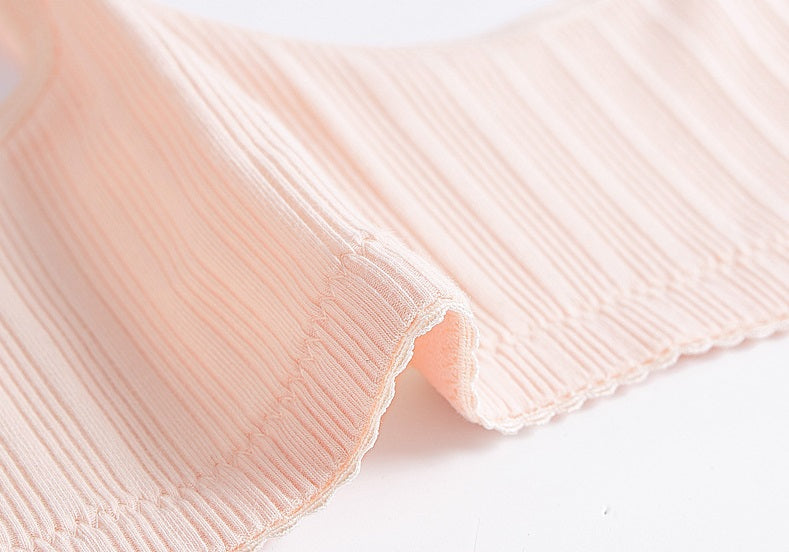 Pure Cotton Non-steel Ring Breathable Comfortable Large Size Bra