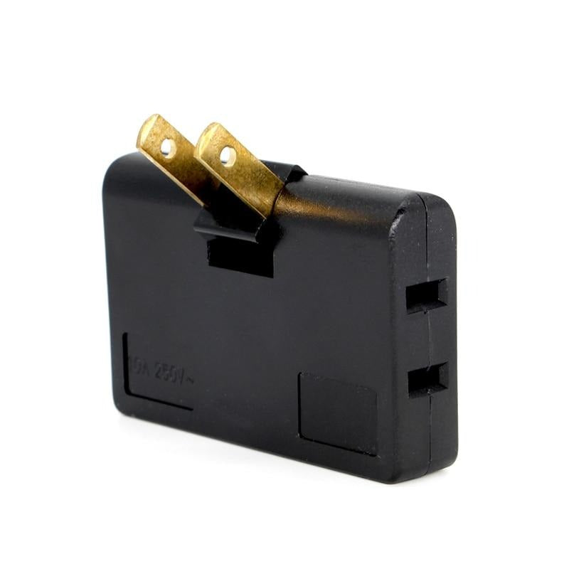 180 Degree Rotate Socket Household Two Hole Wireless Converter