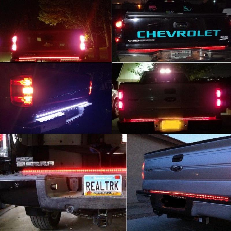 LED tailgate lights, turn signals and driving and reversing lights