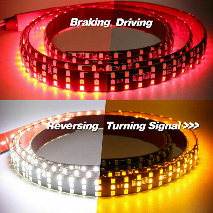 LED tailgate lights, turn signals and driving and reversing lights