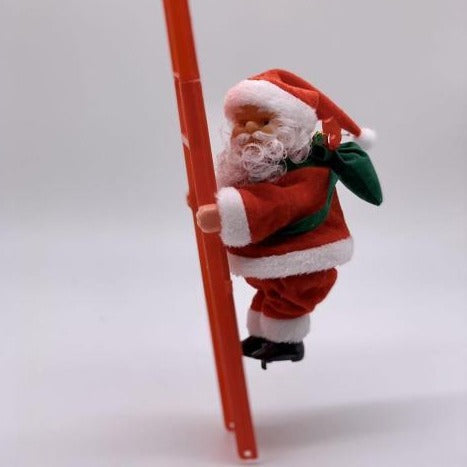 Electric Climbing Santa