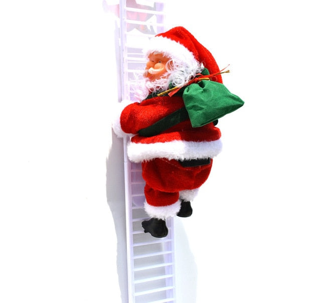 Electric Climbing Santa