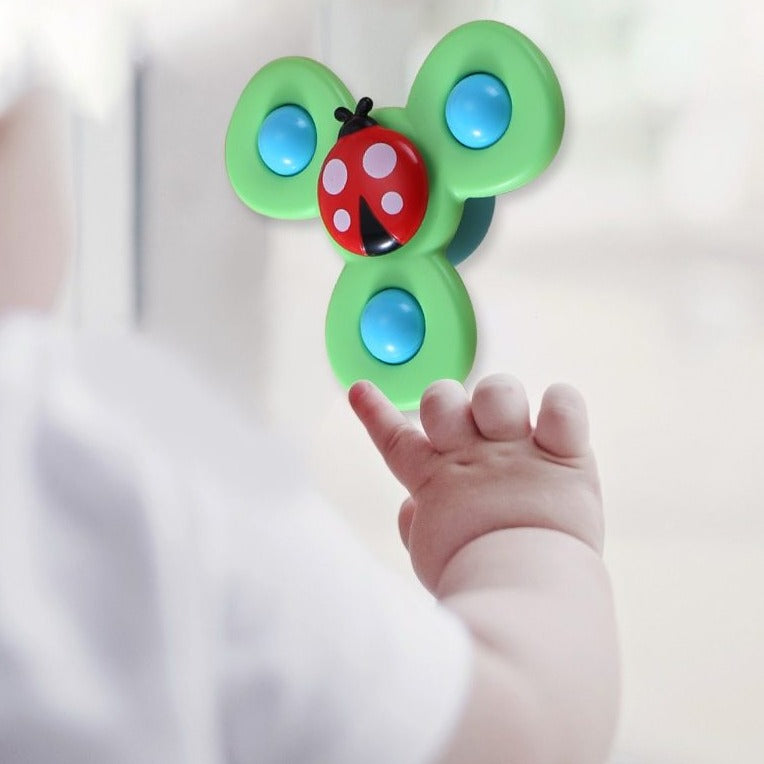 Cute Cartoon Suction Cup Spinner Toy