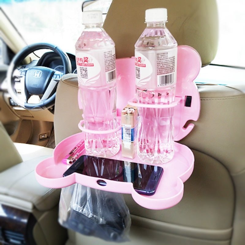 Car Back Seat Foldable Organizer Tray