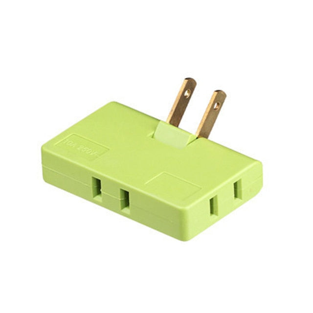 180 Degree Rotate Socket Household Two Hole Wireless Converter