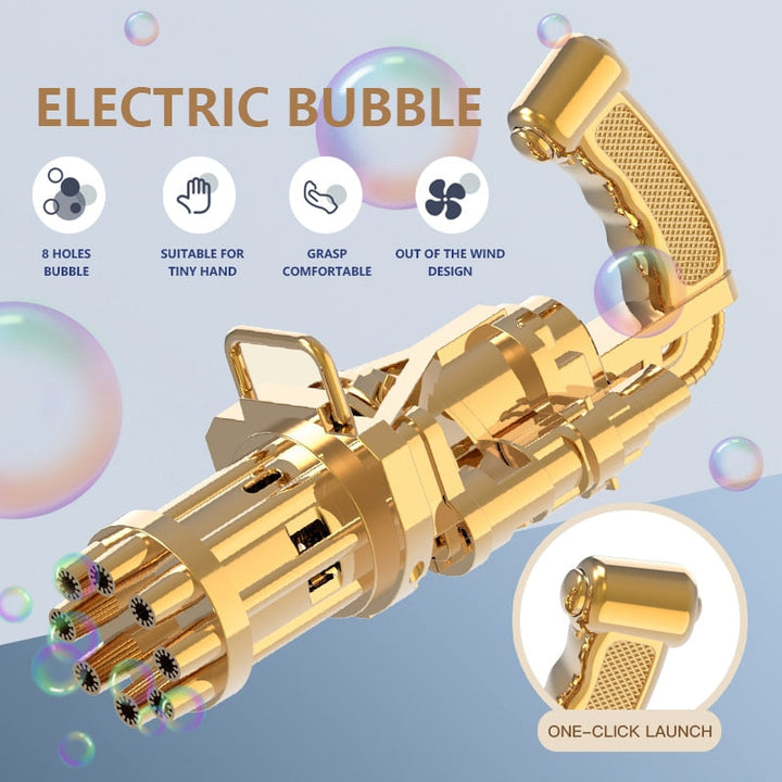 Gatling Bubble Machine