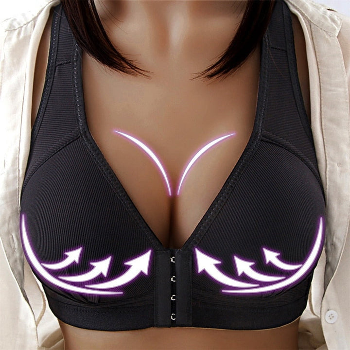 PlusSize Front Closure PushUp Bra