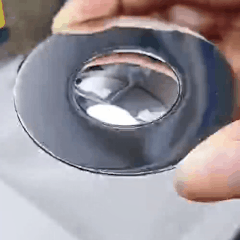 Stainless Steel Rebound Core Push Drain Filter Prevents