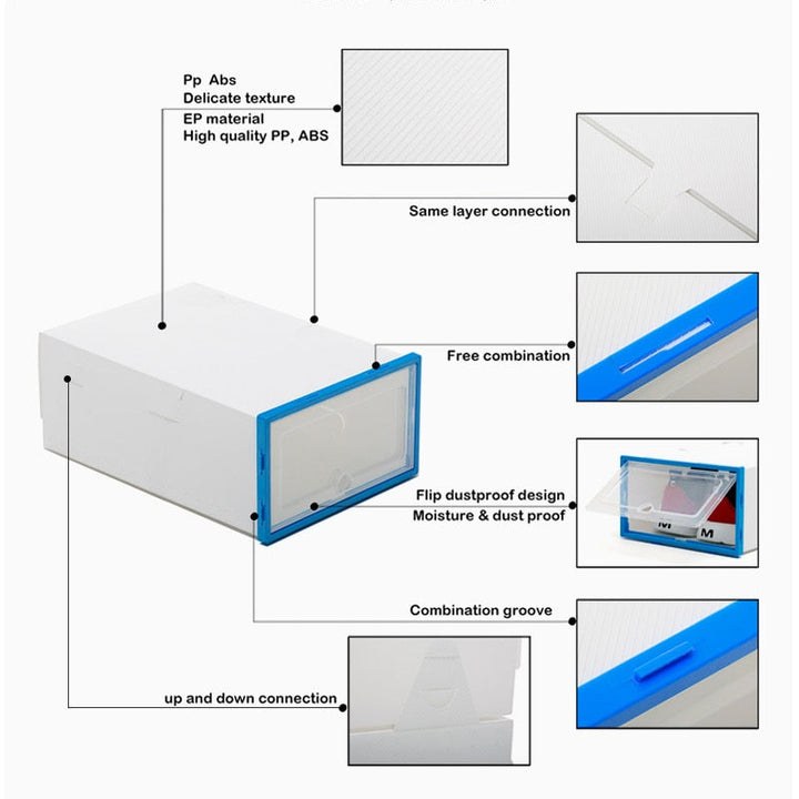 Drawer Type Shoe Box
