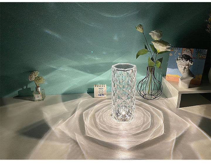 3 Colors Adjustable Diamond Table Lamp - Perfect Home Lamp