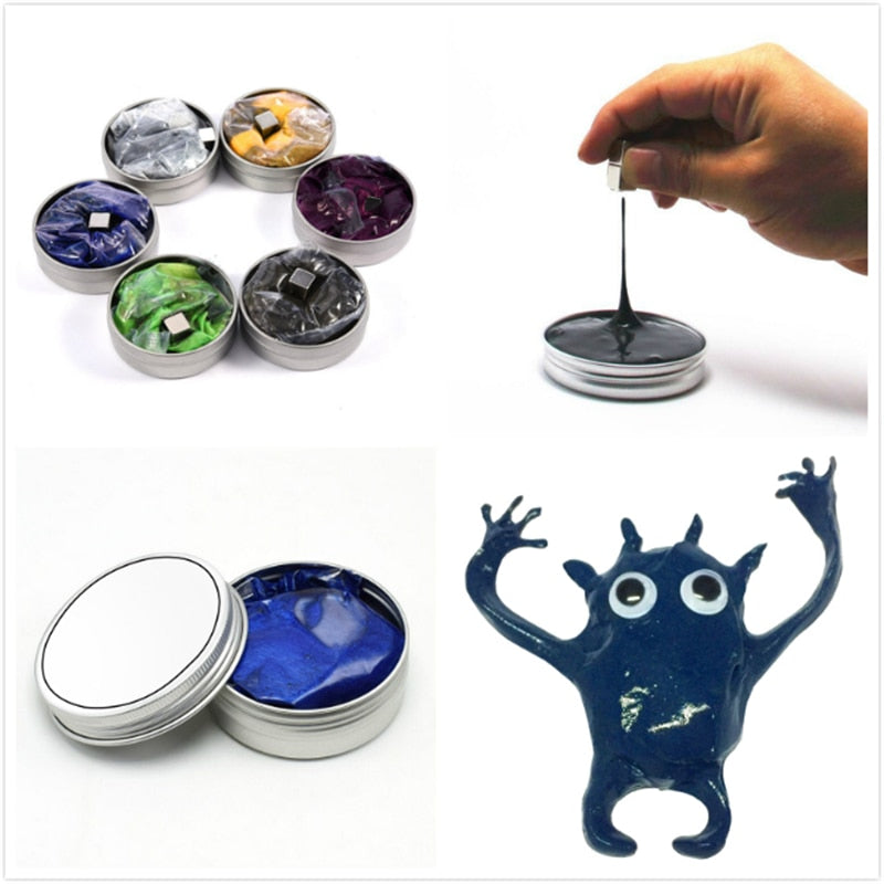 Super Magnetic Slime - Strong Magnetic Rubber