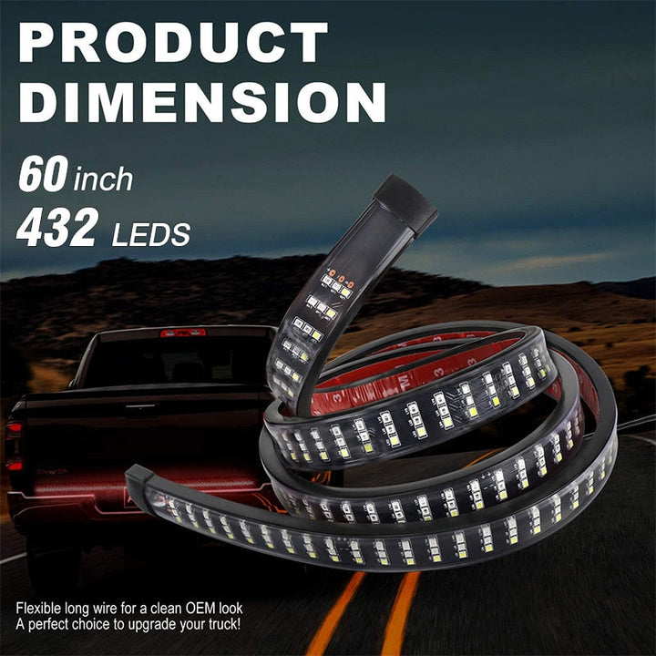 LED tailgate lights, turn signals and driving and reversing lights