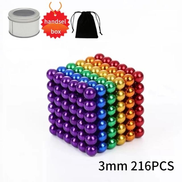 Multi Colored DigitDots 216 Pcs Magnetic Balls