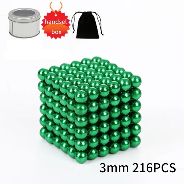 Multi Colored DigitDots 216 Pcs Magnetic Balls