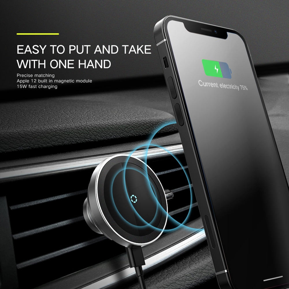 WIRELESS CHARGING MAGNET MOUNT