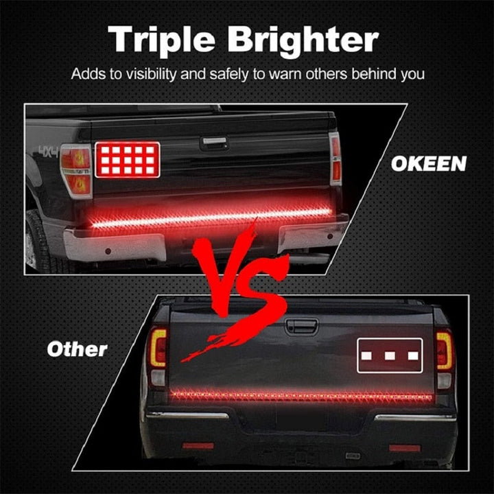 LED tailgate lights, turn signals and driving and reversing lights