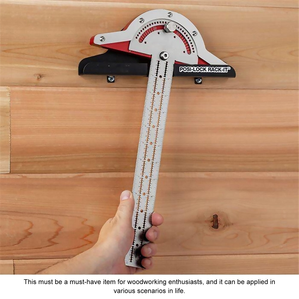 Ultra Precision Marking Ruler Square T Type Woodworking Scriber Measuring Tool