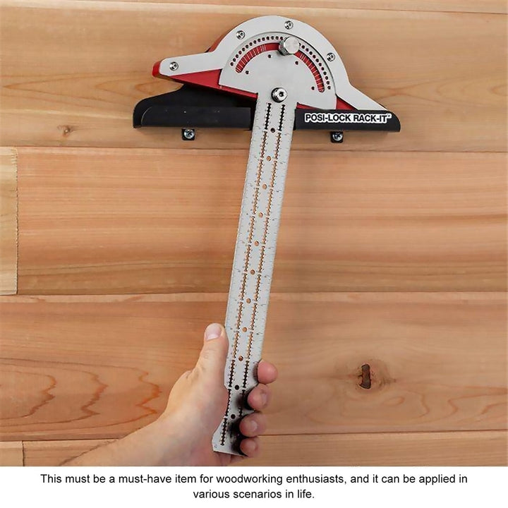 Ultra Precision Marking Ruler Square T Type Woodworking Scriber Measuring Tool